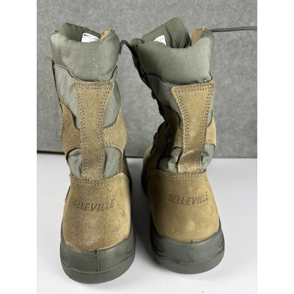 Belleville 610ST‎ Steel Toe Tactical Military Boots 14.5 W Coyote Brown USAF